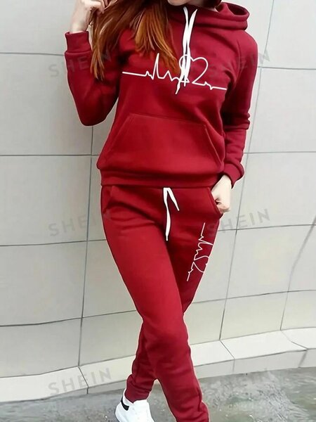 Complet pulls rouge Shein