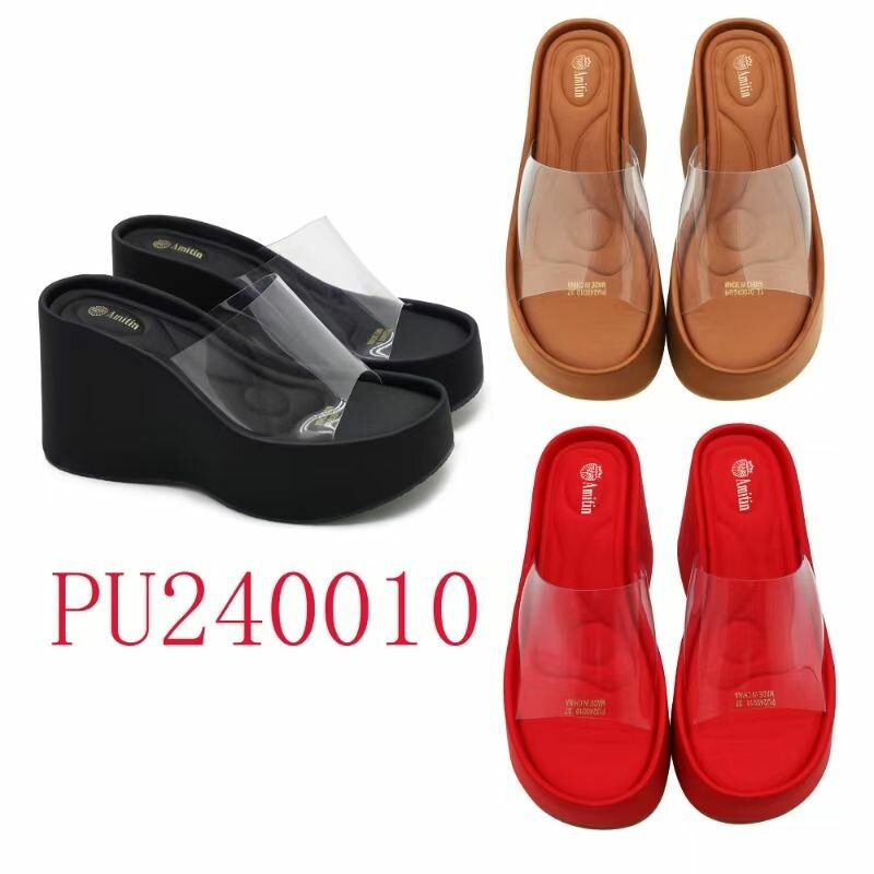 Sandales compensées élégantes