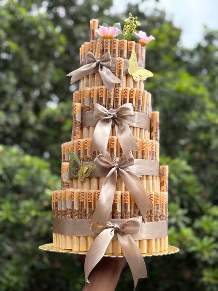 Gâteau de Billets Décoratif