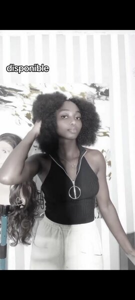 Perruque Bouclée Naturelle