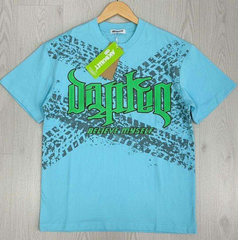 T-shirt graphique bleu