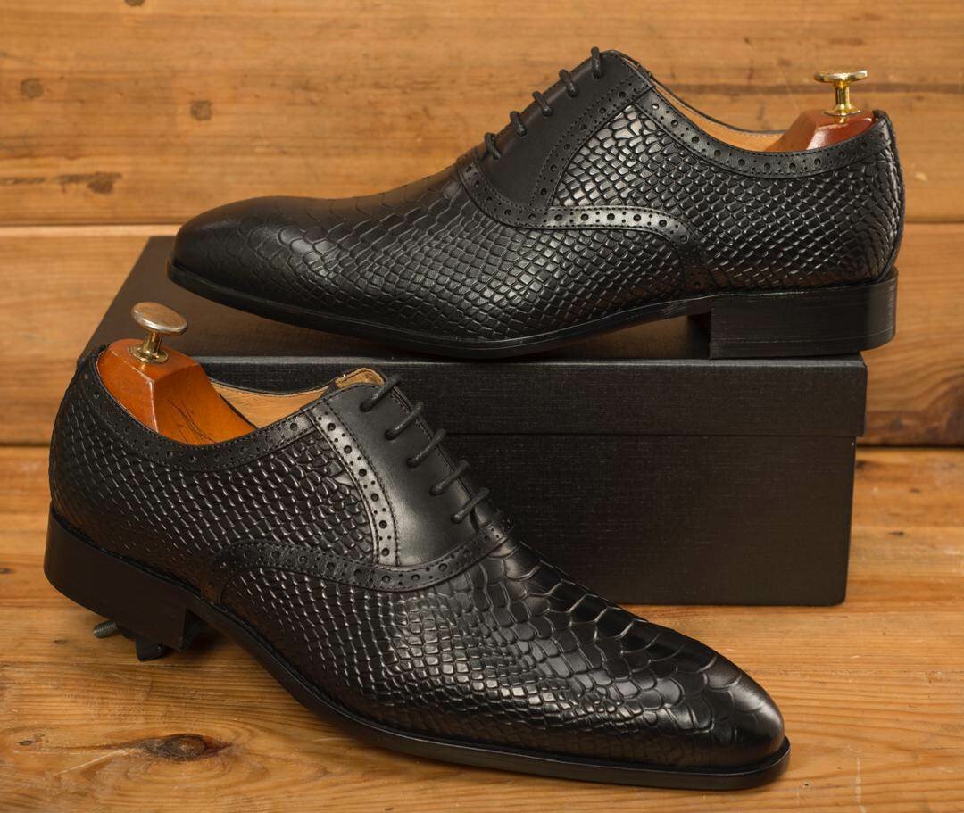 Chaussures élégantes en cuir pour hommes