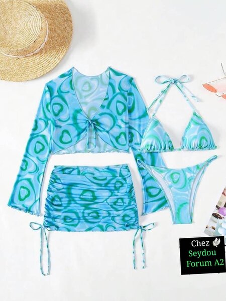 Ensemble de Plage Bohème Femme