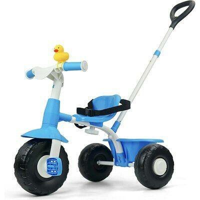 Tricycle enfant avec poignée et canard