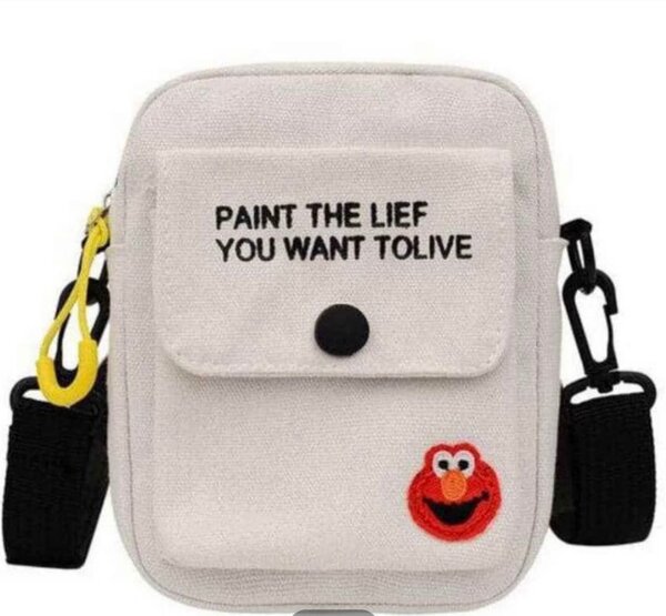 Sacoche bandoulière colorée