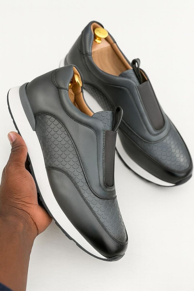 Mocassins en cuir élégants