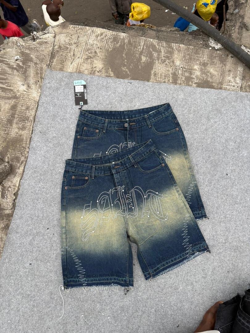 Shorts en denim pour hommes tendance