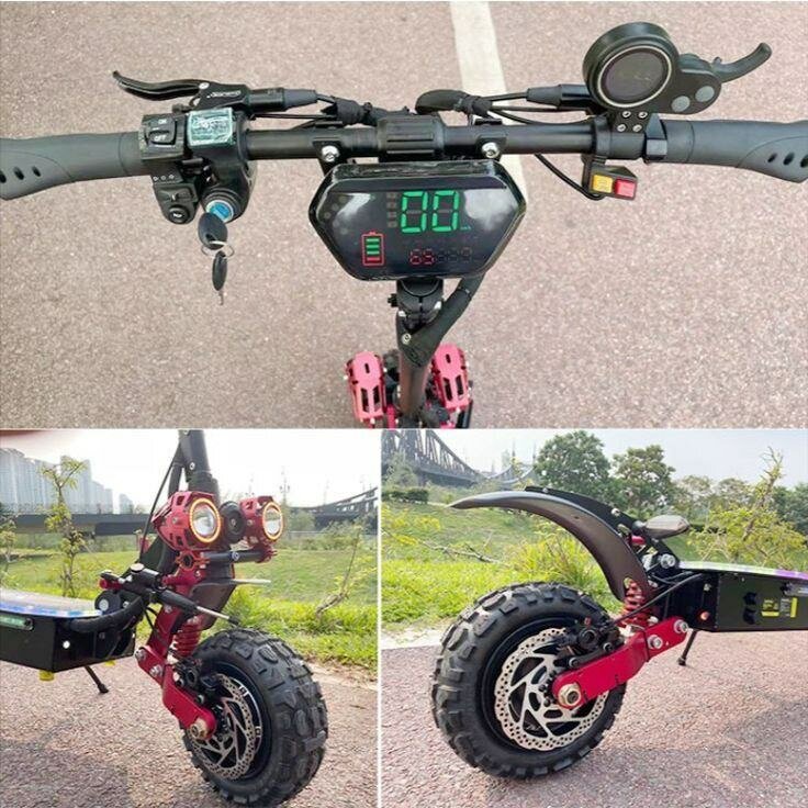 Trottinette électrique tout-terrain puissante