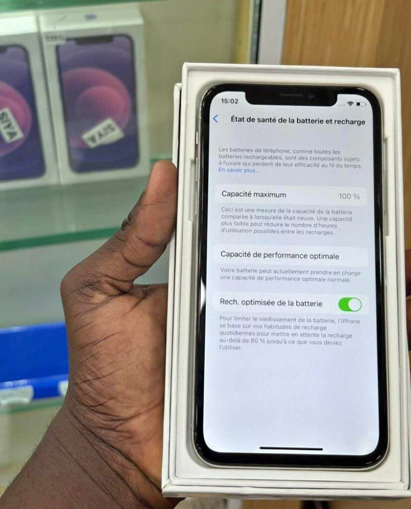 iPhone X 64GB Argent