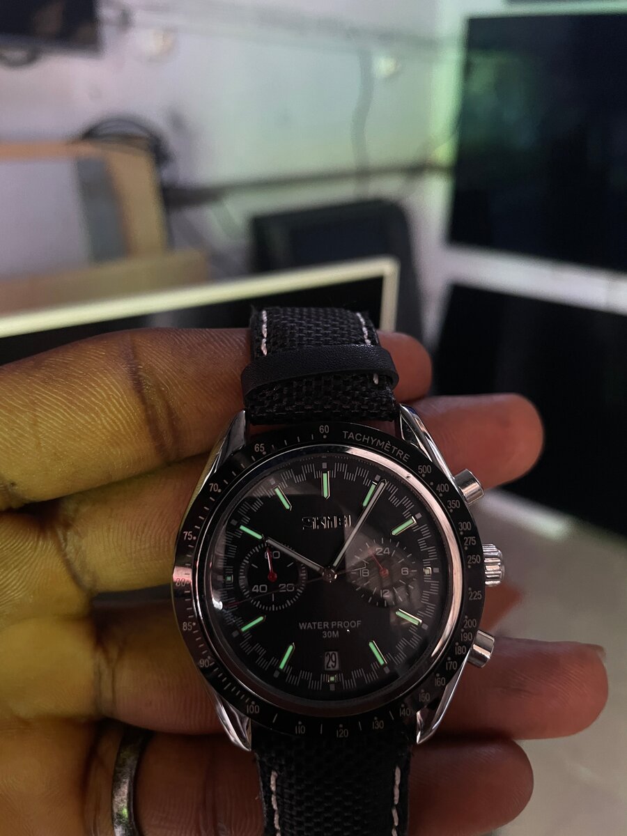 Men's Waterproof Chronograph Watch