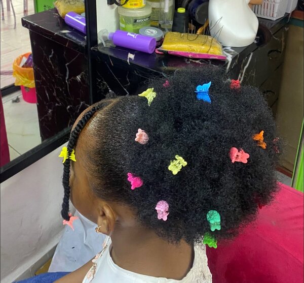 Postiche enfant Afro