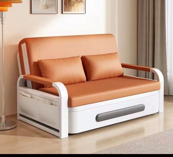 Canapé lit multifonctionnel avec rangement