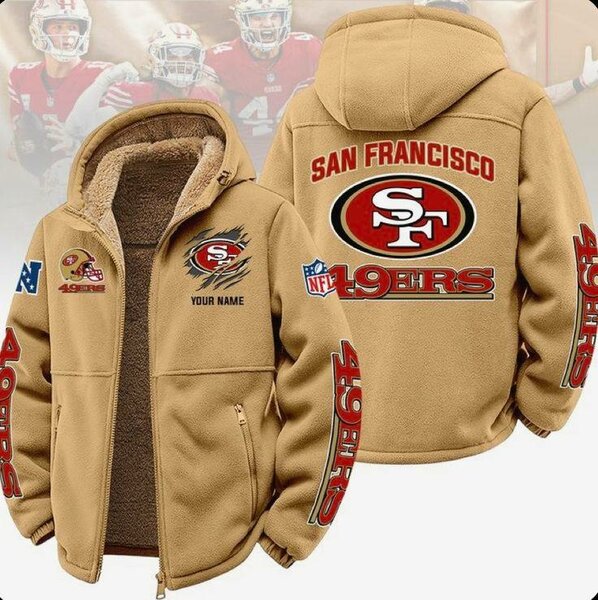 Manteau personnalisé San Francisco 49ers