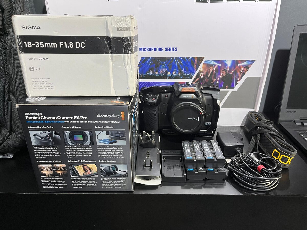 Blackmagic Pocket Cinema 6K Pro