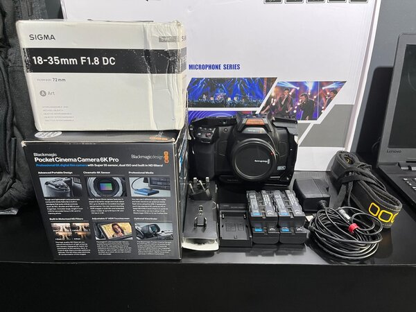 Blackmagic Pocket Cinema 6K Pro