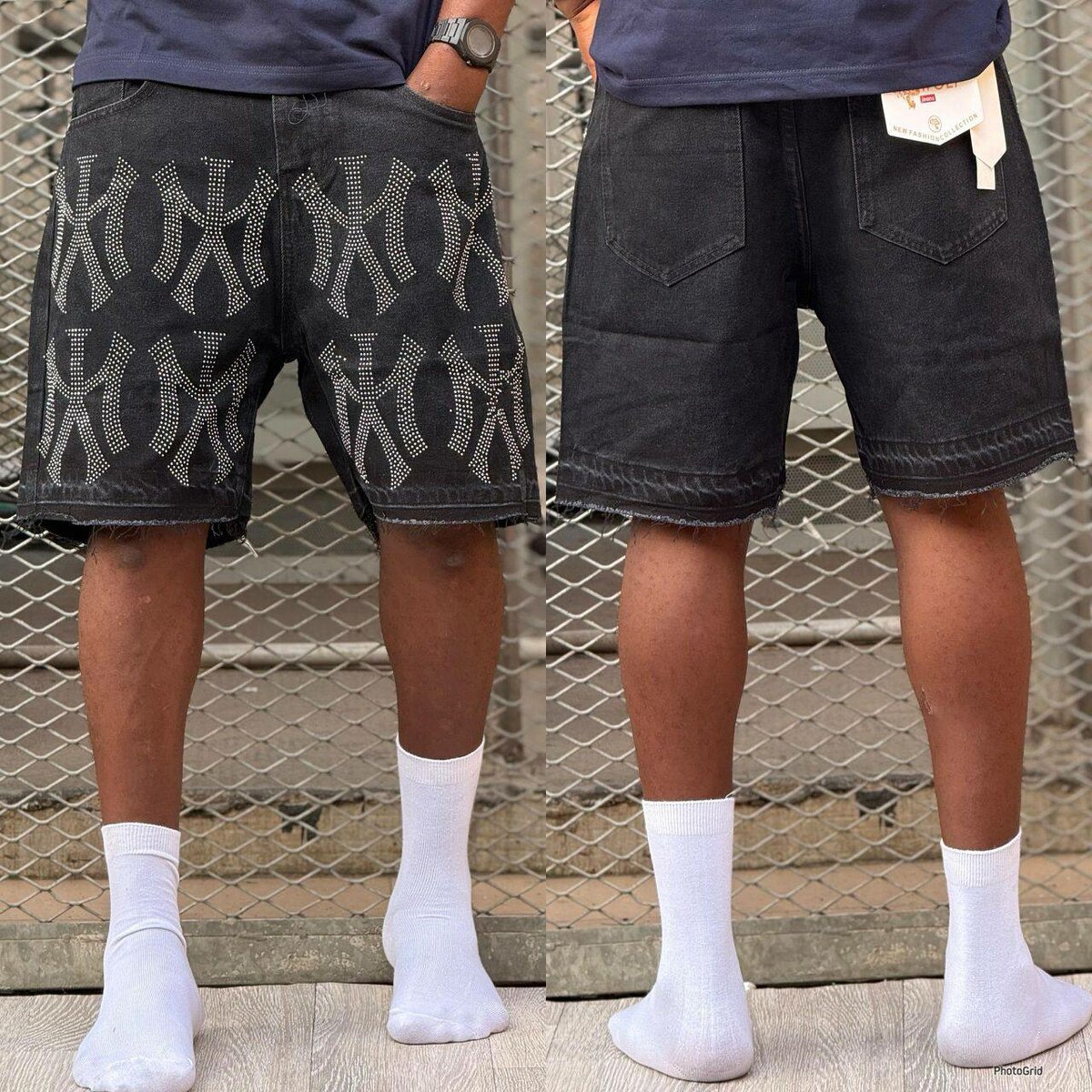 Shorts en jean pour homme