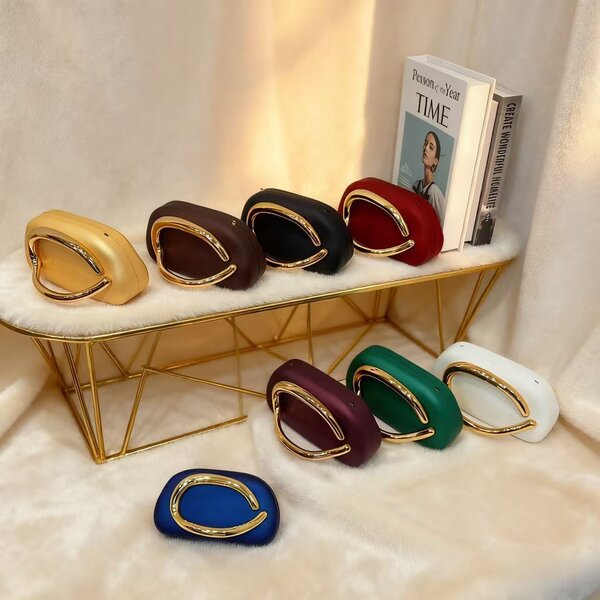 Pochette Élégante Métallique