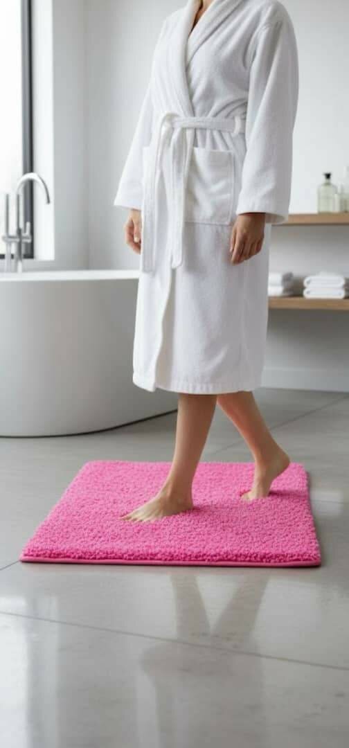 Tapis de Bain Absorbant Antidérapant