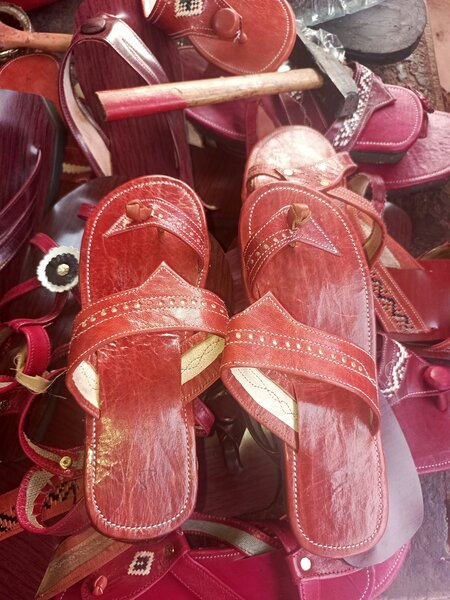 Sandales en cuir artisanales