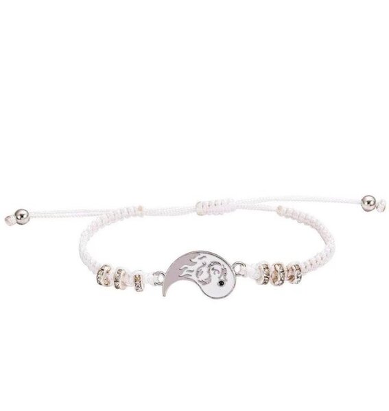 Bracelet yin et yang élégant