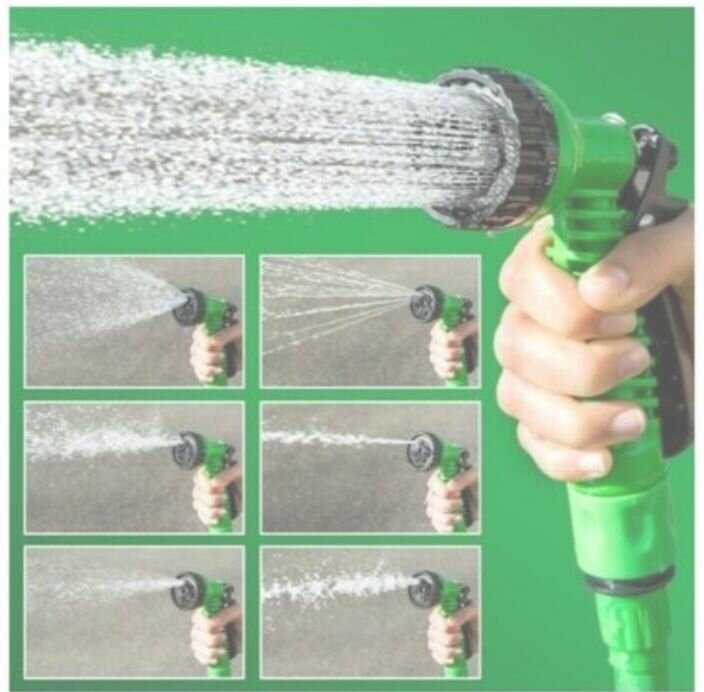 Tuyau d'arrosage extensible 15m