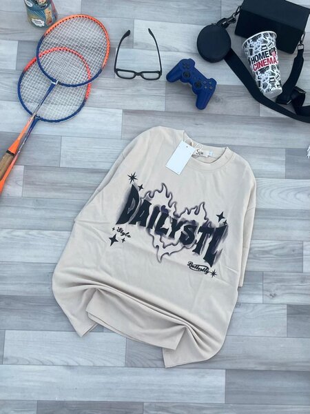 T-shirt graphique décontracté