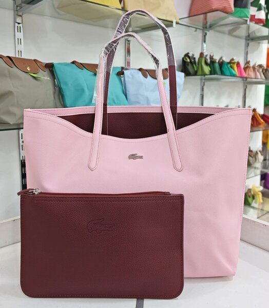 Sac cabas réversible avec pochette