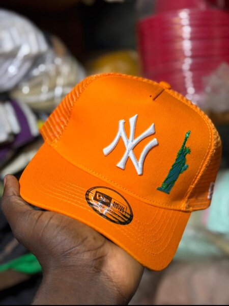 Casquette NY Orange