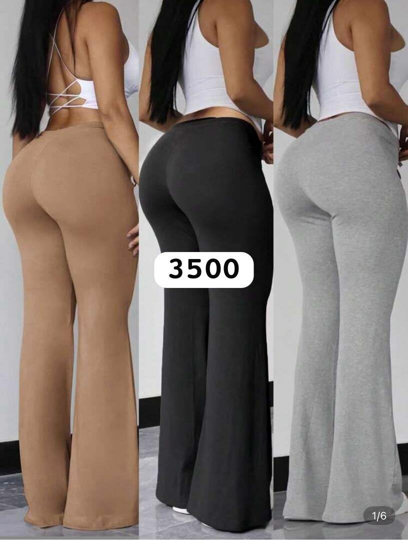 Pantalons évasés confortables