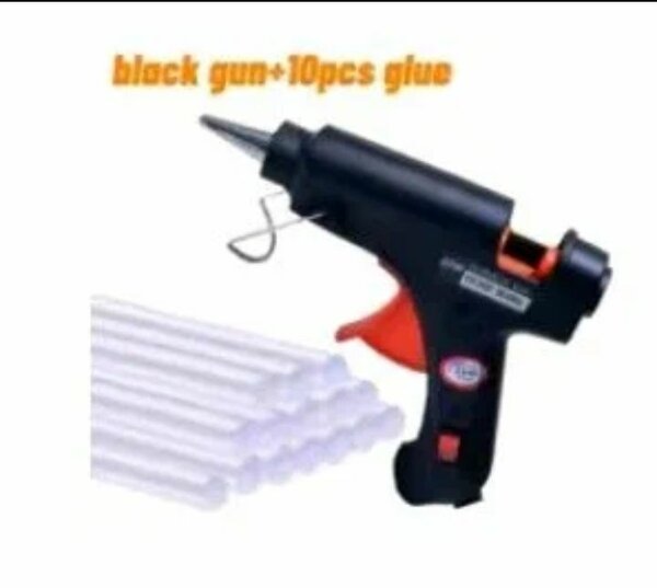 Pistolet à colle avec 10 bâtons