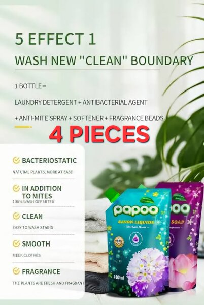 Savon Liquide 3en1 Papoo