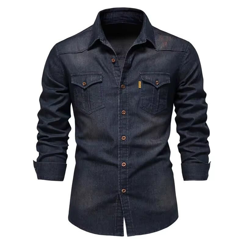 Chemise en jean élégante homme