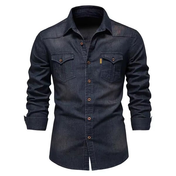 Chemise en jean élégante homme