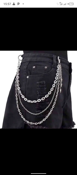 Chaîne de ceinture punk en métal