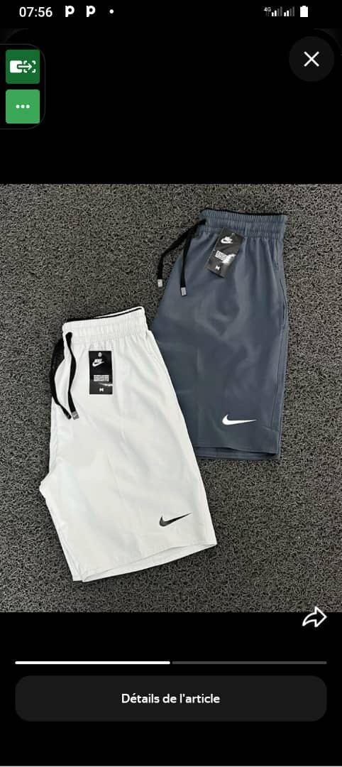 Shorts de sport Nike homme