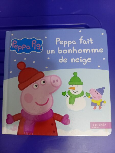 Livre Peppa Pig Neige