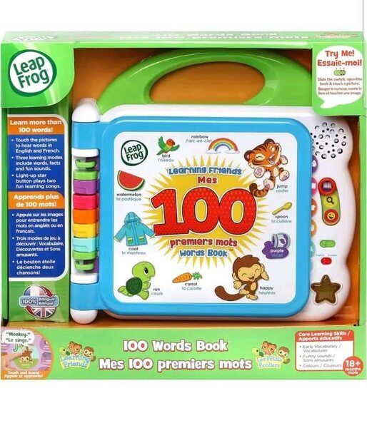Livre interactif 100 mots LeapFrog