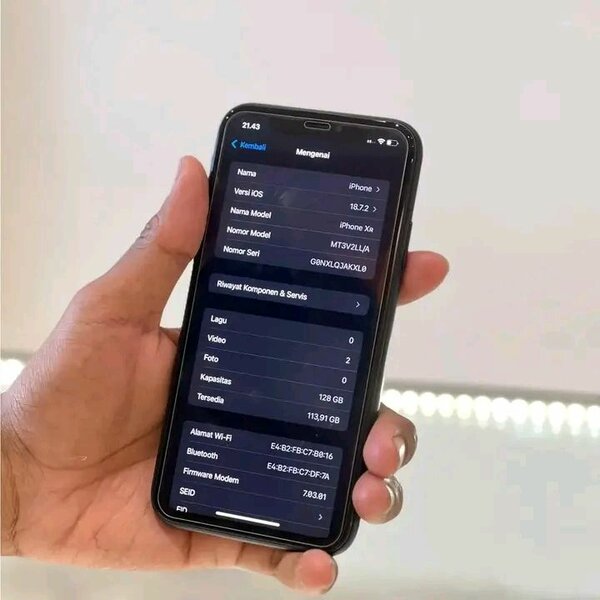 iPhone Xr 128Go Noir