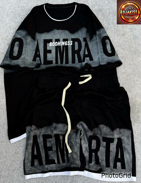 Ensemble T-shirt et Short Casual Homme