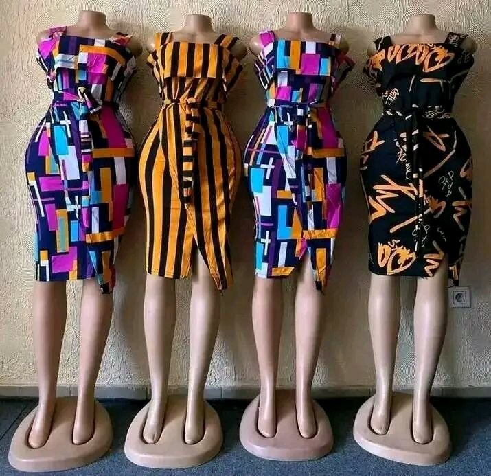 Robes colorées élégantes