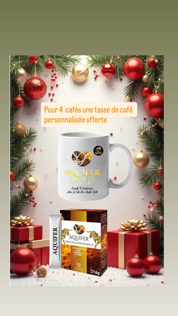 Café Aquifer avec Cadeaux
