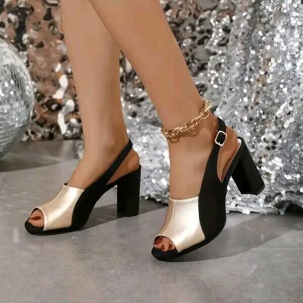 Sandales à talons élégantes