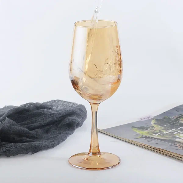 Coupe Verres ambrés élégants