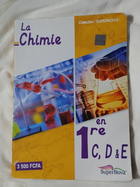 Livre Chimie 1re C D E