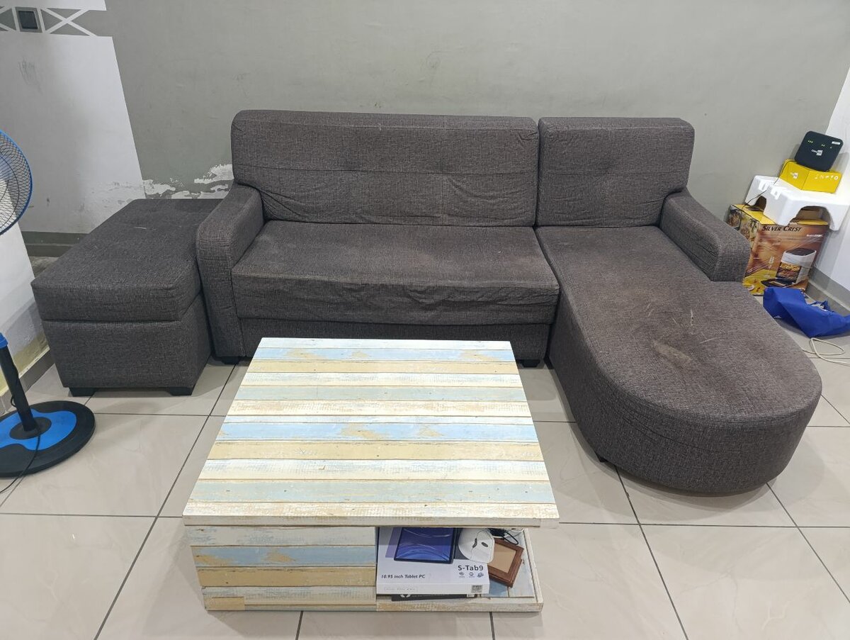 Canapé L + Table+tapis