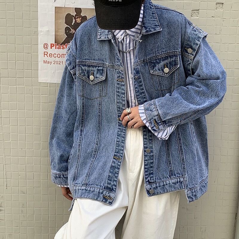 Veste en jean décontractée