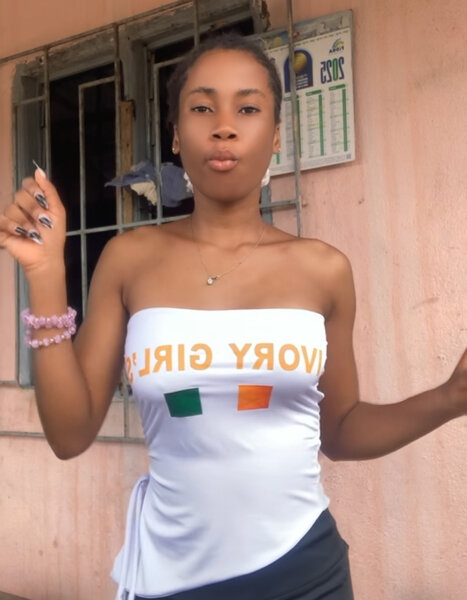 Top femme Côte d'Ivoire