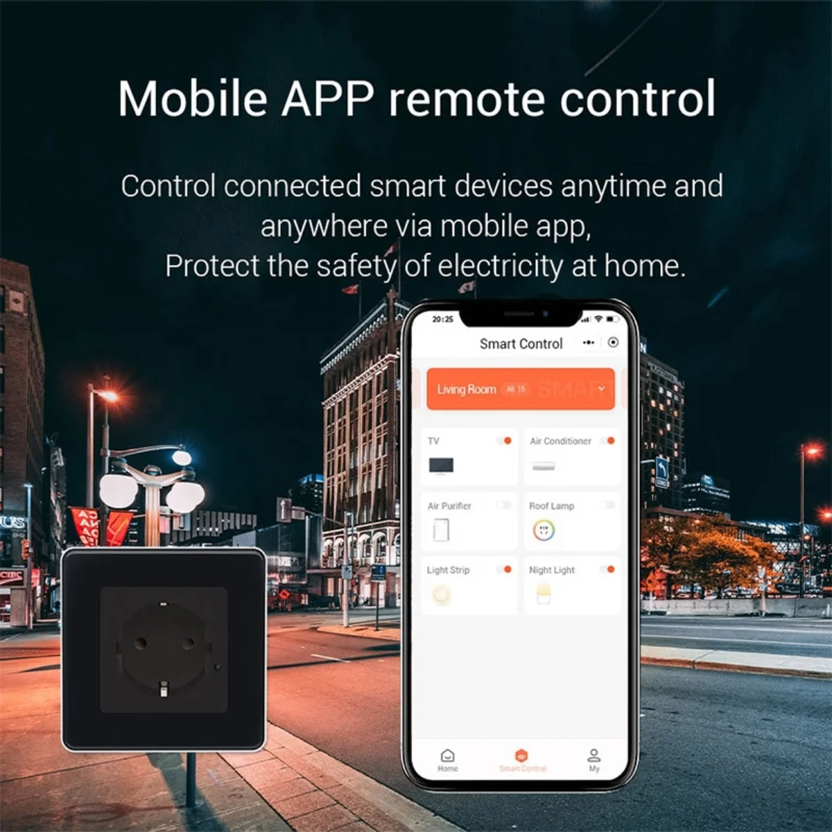 Prise intelligente WiFi Alexa