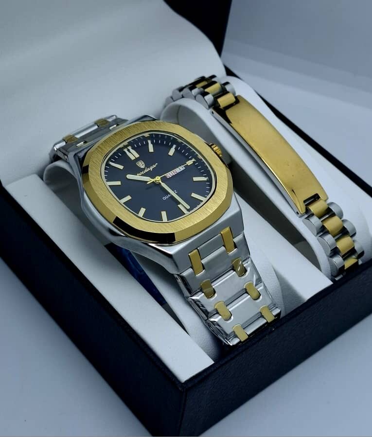 Montre homme avec bracelet élégant