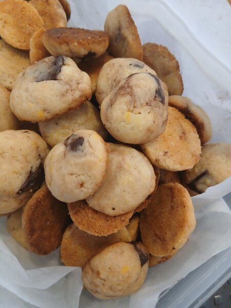 20 cookies au chocolat a 2500